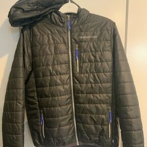 Vineyard Vines Men's Black Quilted Jacket